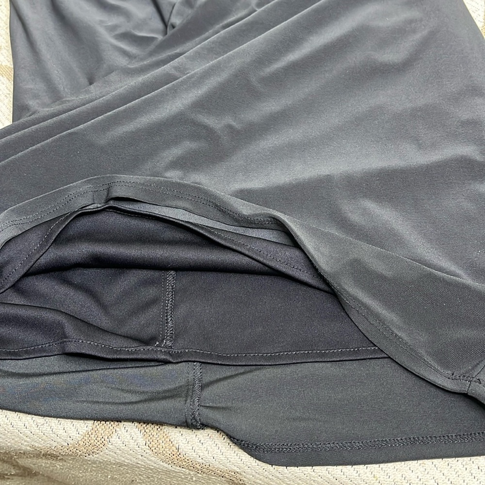 Cache Dark Gray Keyhole Open Back Sequins Necklin… - image 4